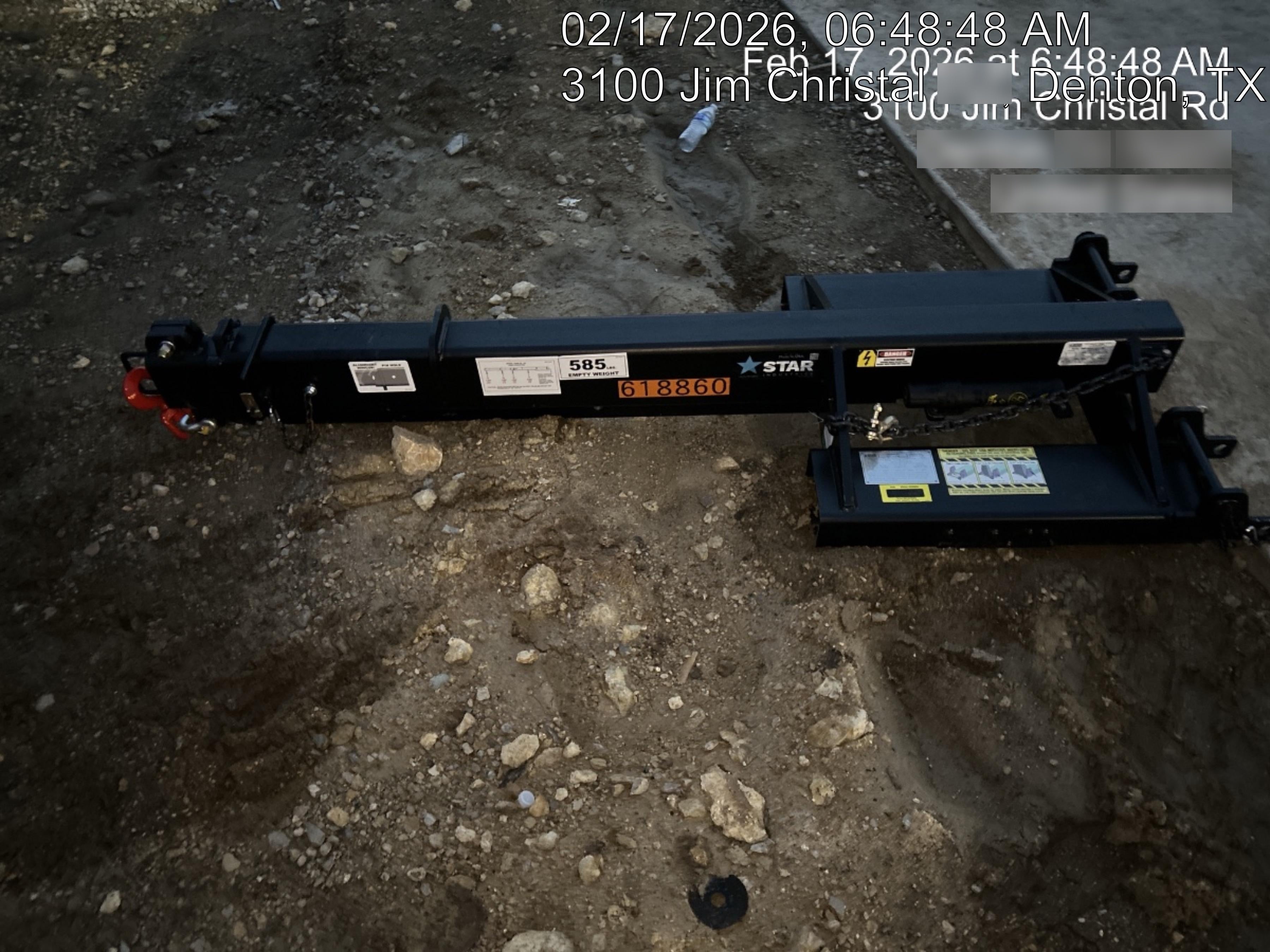 2025 STAR INDUSTRIES M1360B - Star JIB Boom