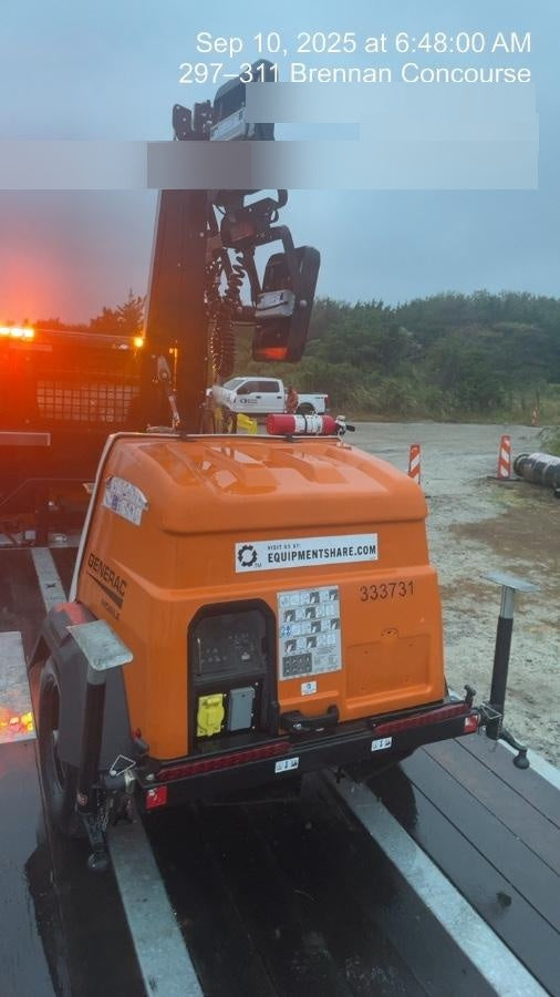 2023 Generac MLT2 Diesel, Flex Switch 120V Input, Powerzone Controller, (4) 320W LED Lights, 4kW Generator, 39.9 Gal Fuel Tank, 2" Ball, T3