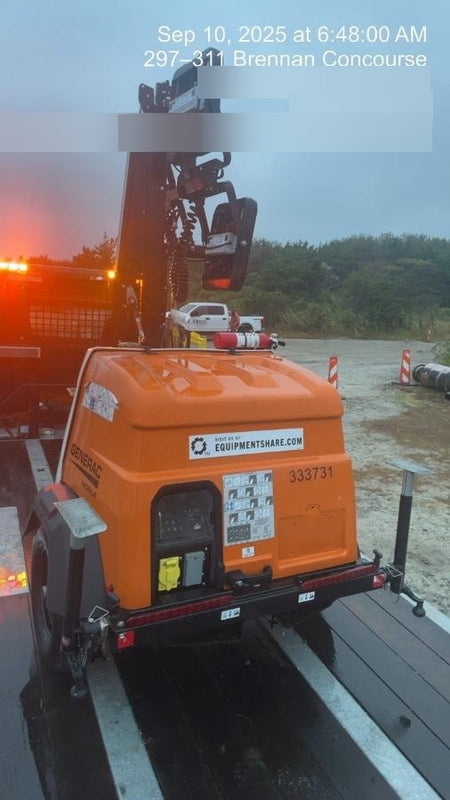 2023 Generac MLT2 Diesel, Flex Switch 120V Input, Powerzone Controller, (4) 320W LED Lights, 4kW Generator, 39.9 Gal Fuel Tank, 2" Ball, T3