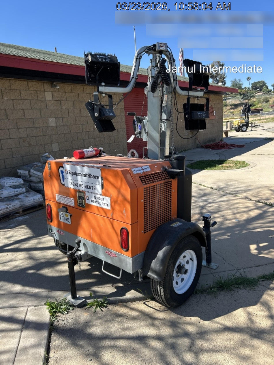2024 Wanco WLTT-4MM4K Diesel, Deep Sea Controller, Shore Power Plug, Auto Start, (4) 350W LED Floodlights, 4kW Generator, 60 Gal Fuel Tank, 2" Ball, T3