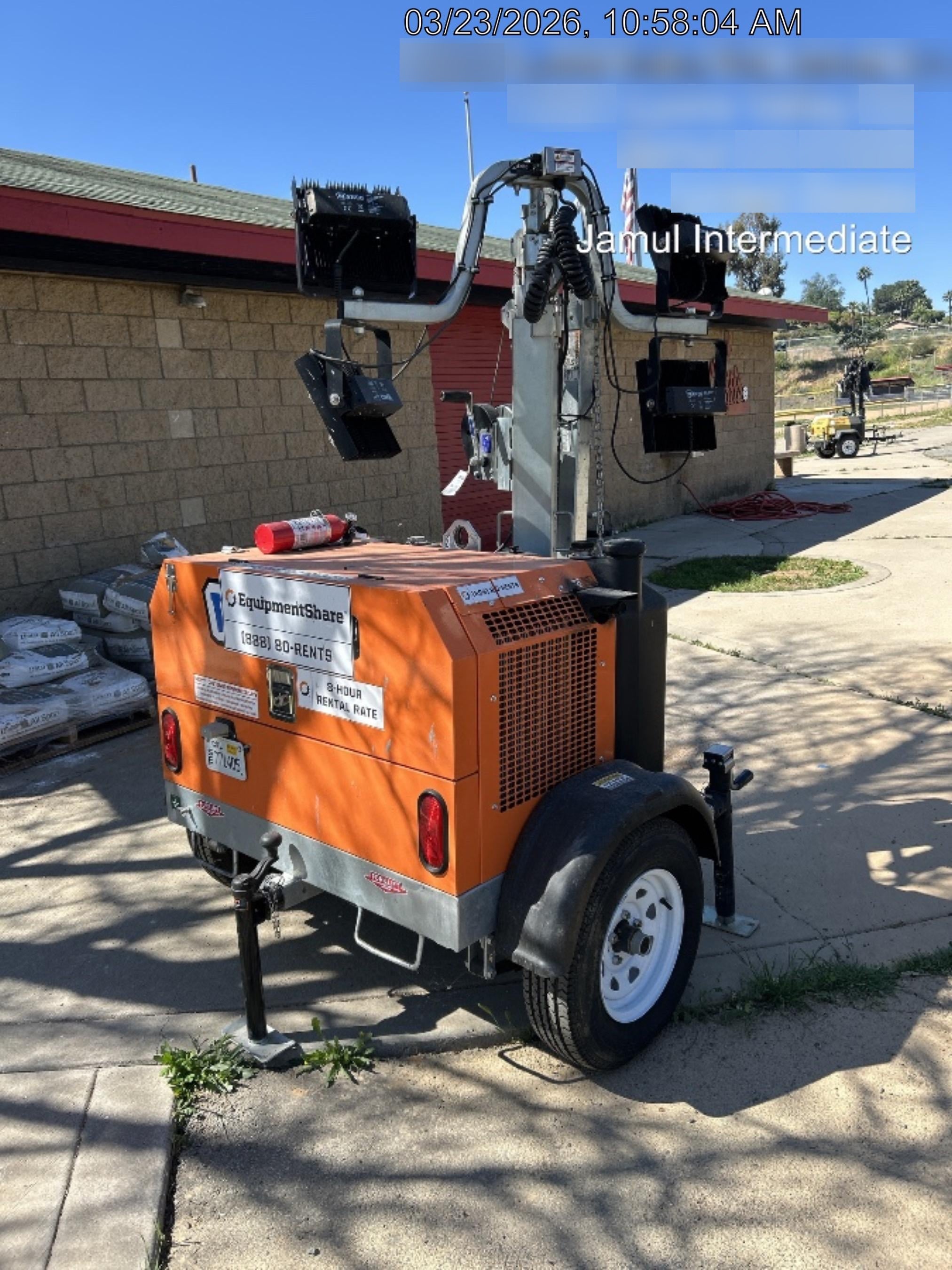 2024 Wanco WLTT-4MM4K Diesel, Deep Sea Controller, Shore Power Plug, Auto Start, (4) 350W LED Floodlights, 4kW Generator, 60 Gal Fuel Tank, 2" Ball, T3