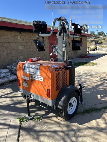2024 Wanco WLTT-4MM4K Diesel, Deep Sea Controller, Shore Power Plug, Auto Start, (4) 350W LED Floodlights, 4kW Generator, 60 Gal Fuel Tank, 2" Ball, T3