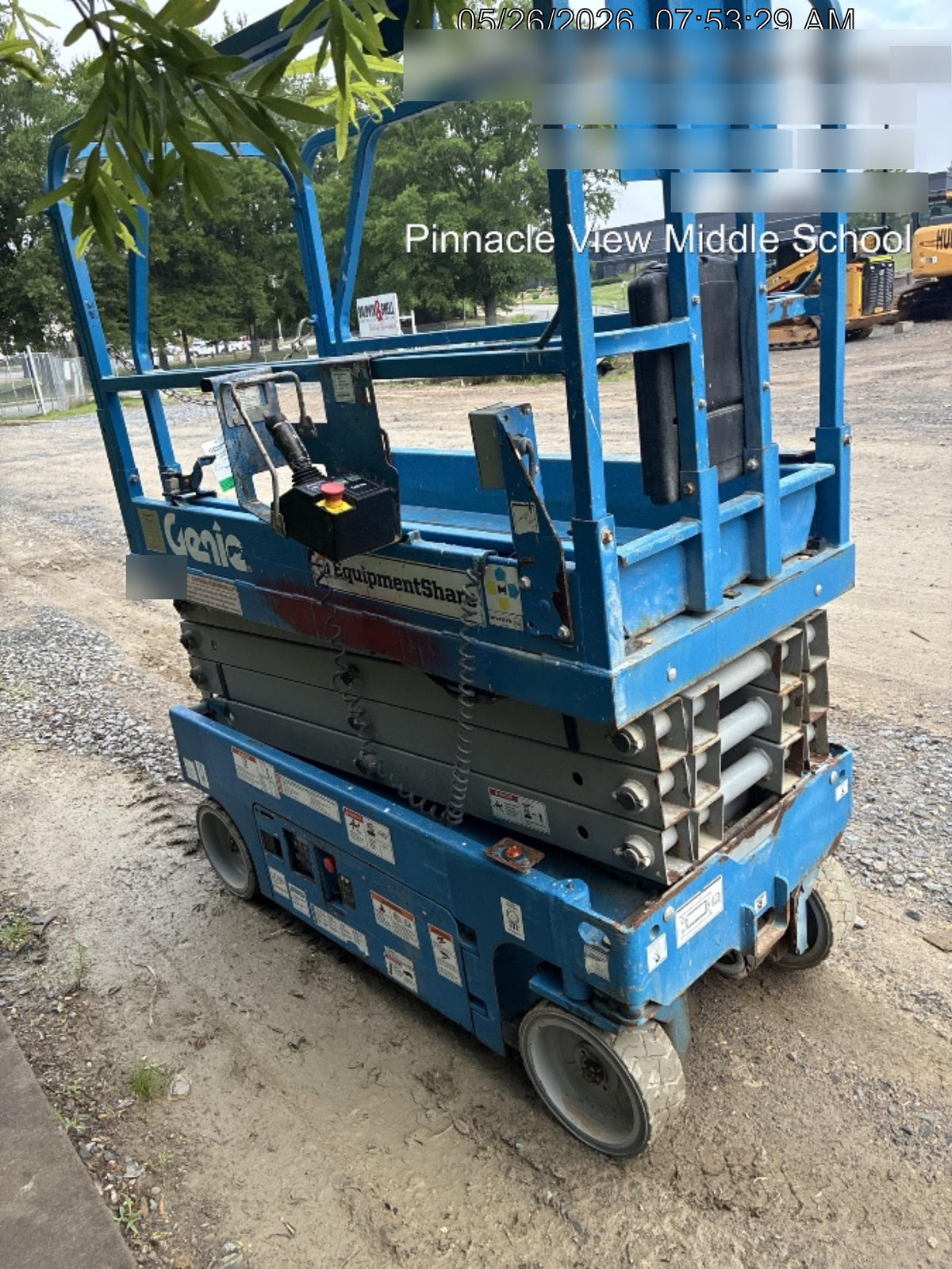 2018 Genie GS-1930 Genie GS-1930 Scissor Lift w/Standard Options