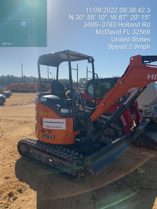 2022 HITACHI ZX26U-5N