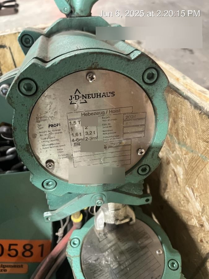 2025 JD NEUHAUS PROFI 1.5/3TI