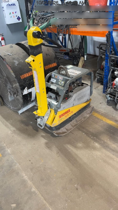 2024 Wacker Neuson DPU5545Heh Vibration Plate DPU 5545Heh US, Diesel,