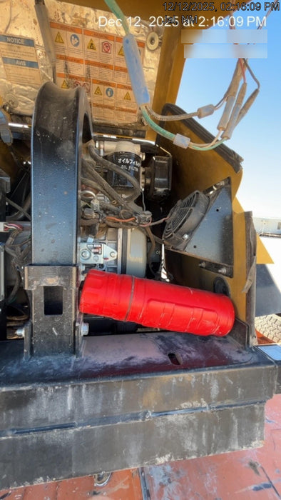 Allmand NLV3GR (4) LED Light Fixture 350W, 23' Vertical Mast, 3kW Prime, Towable, Deep Sea L401, Leveling Jacks, Yanmar T4F 5.8hp