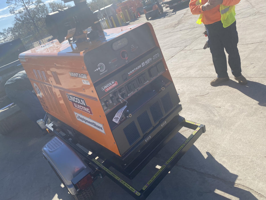2022 Lincoln Electric Vantage 549X Crosslink Technology, Trailer Mounted, ES Decals, T3