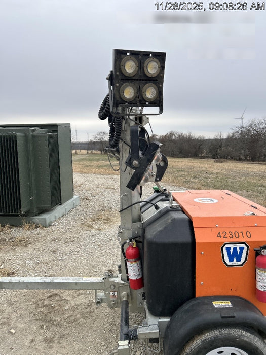 2024 Wanco WLTT-4MM4K Diesel, Deep Sea Controller, Shore Power Plug, Auto Start, (4) 350W LED Floodlights, 4kW Generator, 60 Gal Fuel Tank, 2" Ball, T3