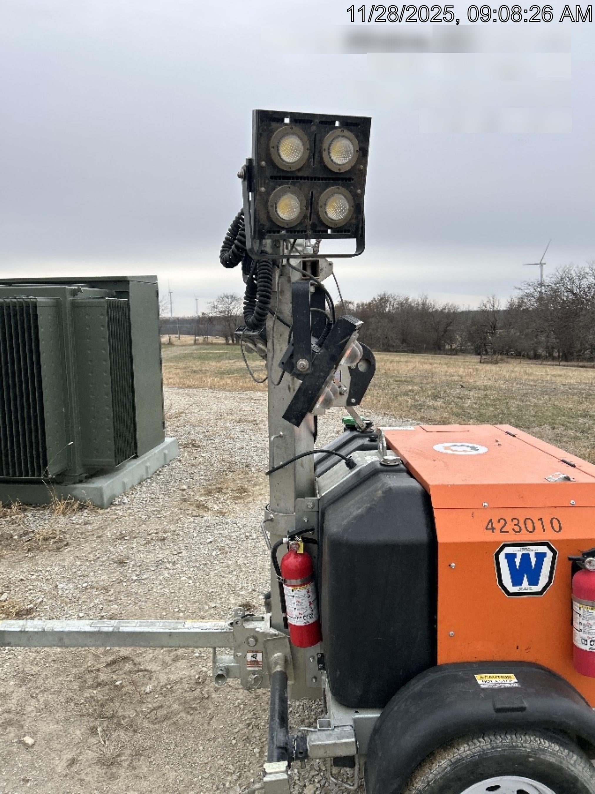 2024 Wanco WLTT-4MM4K Diesel, Deep Sea Controller, Shore Power Plug, Auto Start, (4) 350W LED Floodlights, 4kW Generator, 60 Gal Fuel Tank, 2" Ball, T3