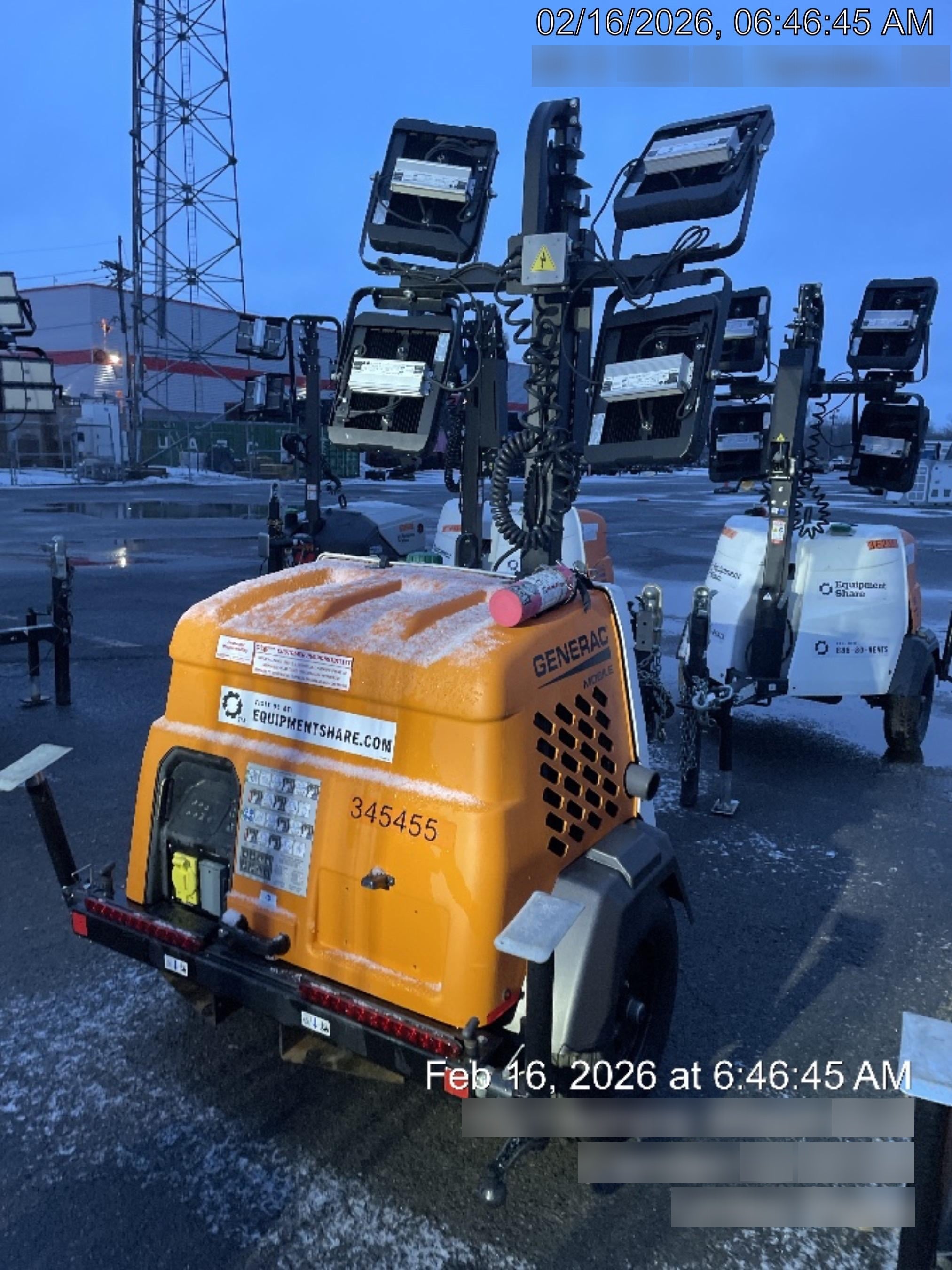 2023 Generac MLT2 Diesel, Flex Switch 120V Input, Powerzone Controller, (4) 320W LED Lights, 4kW Generator, 39.9 Gal Fuel Tank, 2" Ball, T3