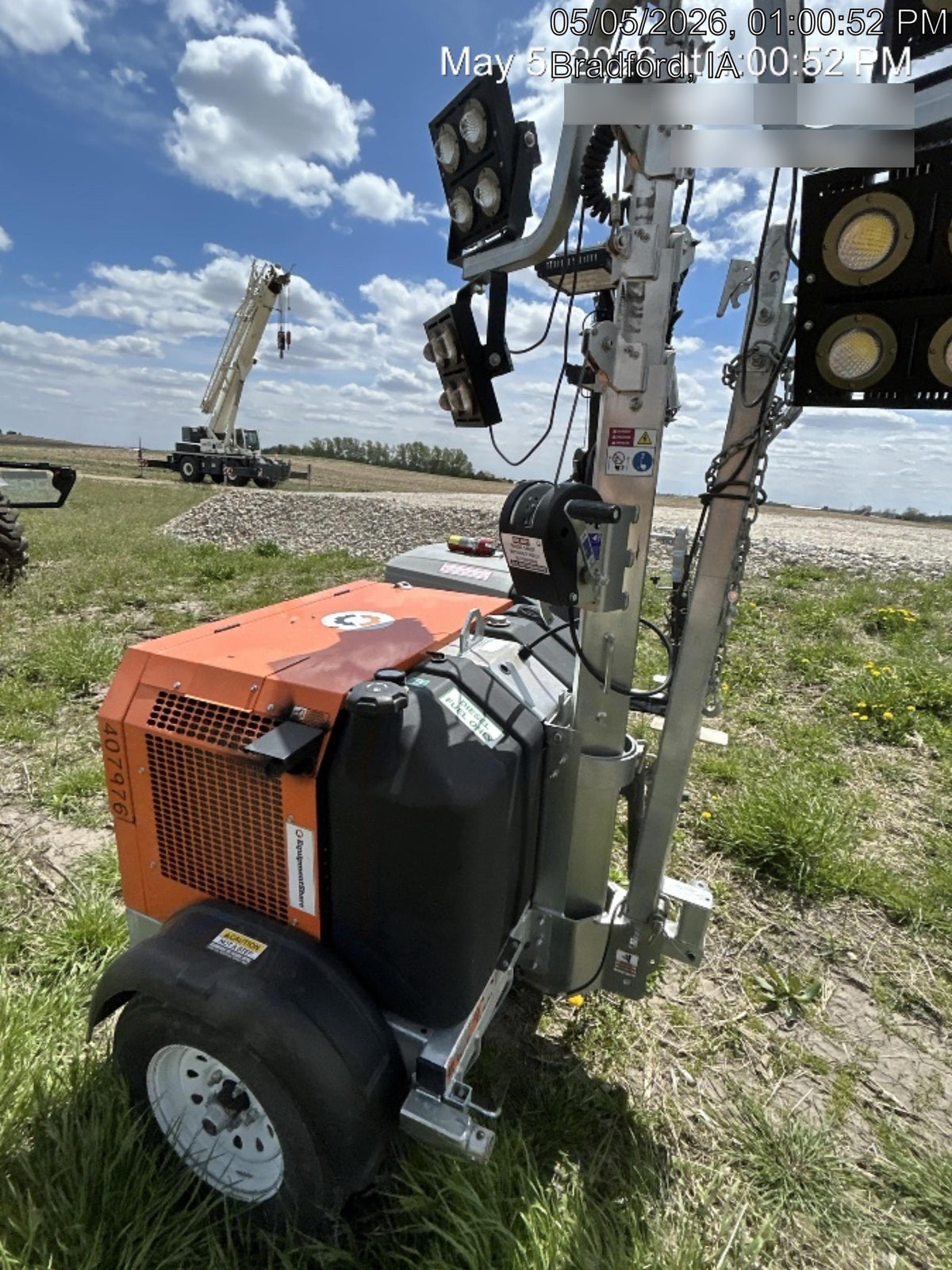 2024 Wanco WLTT-4MM4K Diesel, Deep Sea Controller, Shore Power Plug, Auto Start, (4) 350W LED Floodlights, 4kW Generator, 60 Gal Fuel Tank, 2" Ball, T3
