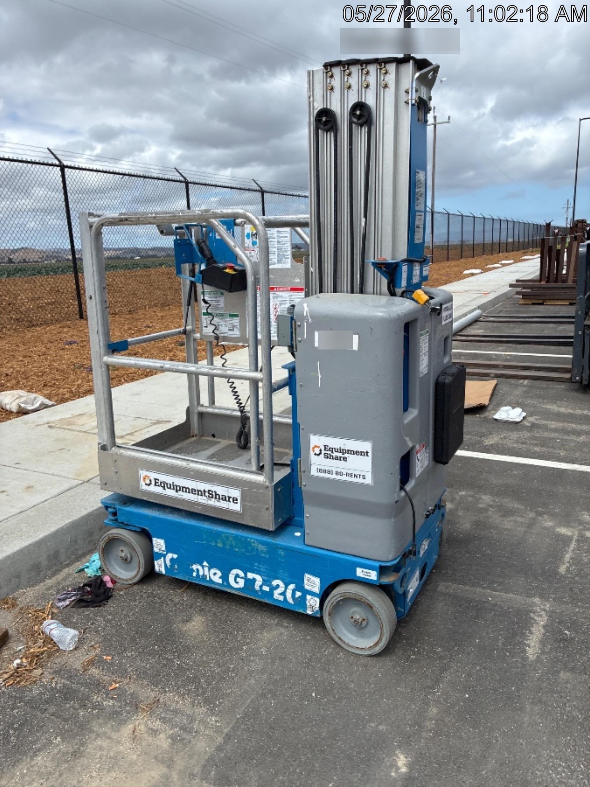 2019 GENIE GR-20