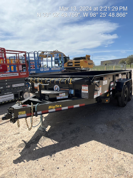 2024 BIG TEX TRAILER 14LD-14BK
