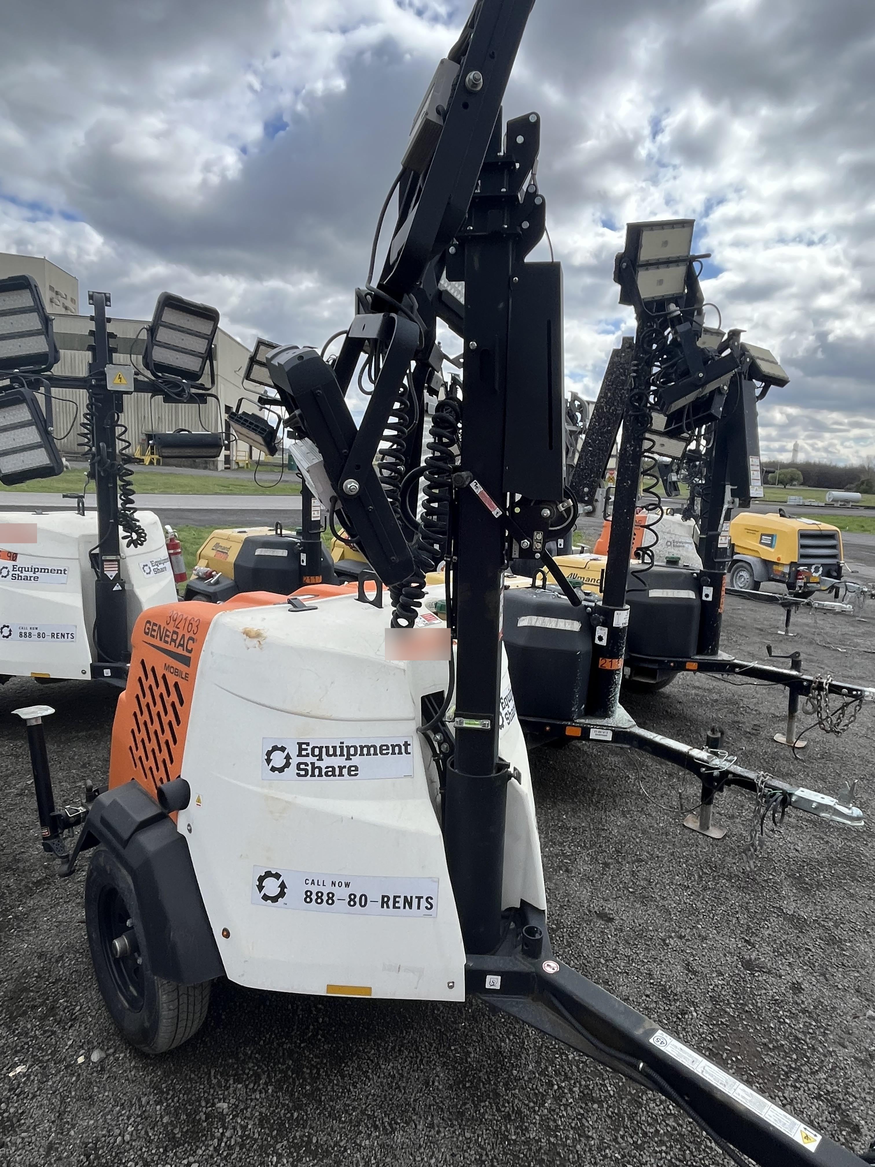 2024 Generac MLT2 Diesel, Flex Switch 120V Input, Powerzone Controller, 
(4) 320W LED Lights, 4kW Generator, 39.9 Gal Fuel Tank, 2" Ball, T3