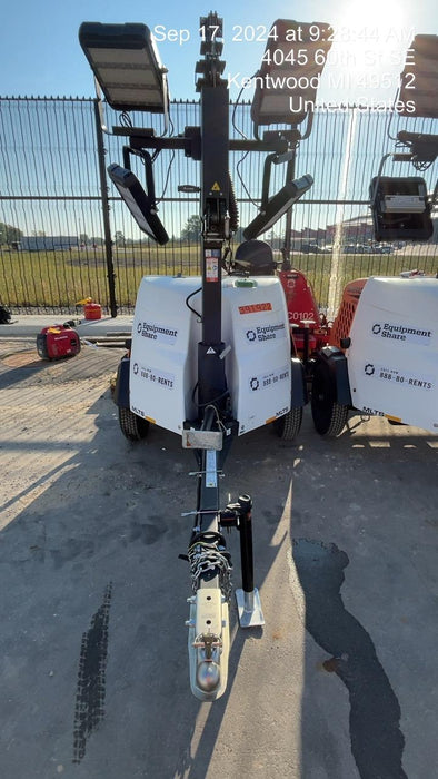 2024 Generac MLT2 Diesel, Flex Switch 120V Input, Powerzone Controller, 
(4) 320W LED Lights, 4kW Generator, 39.9 Gal Fuel Tank, 2" Ball, T3