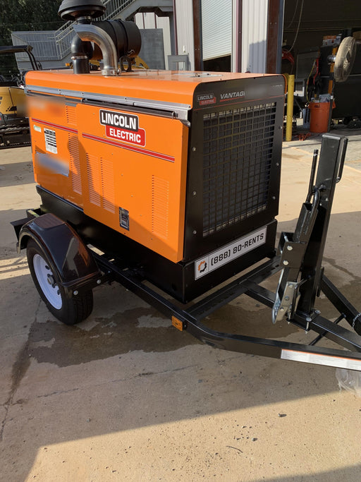 2021 Lincoln Electric Vantage 549X Ready Pak 3, ORANGE (includes trailer, cable rack, fender light kit)