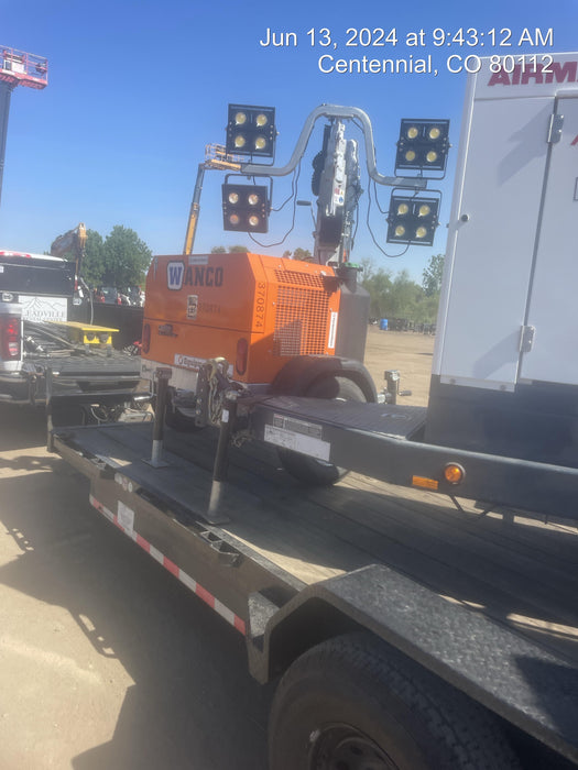 2023 Wanco WLTT-4MM4K Diesel, Deep Sea Controller, Shore Power Plug, Auto Start, (4) 350W LED Floodlights, 4kW Generator, 60 Gal Fuel Tank, 2" Ball, T3