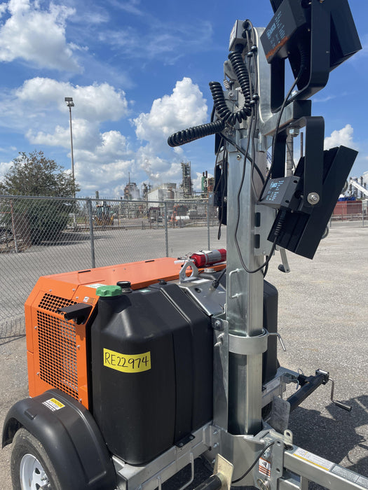 2024 Wanco WLTT-4MM4K Diesel, Deep Sea Controller, Shore Power Plug, Auto Start, (4) 350W LED Floodlights, 4kW Generator, 60 Gal Fuel Tank, 2" Ball, T3