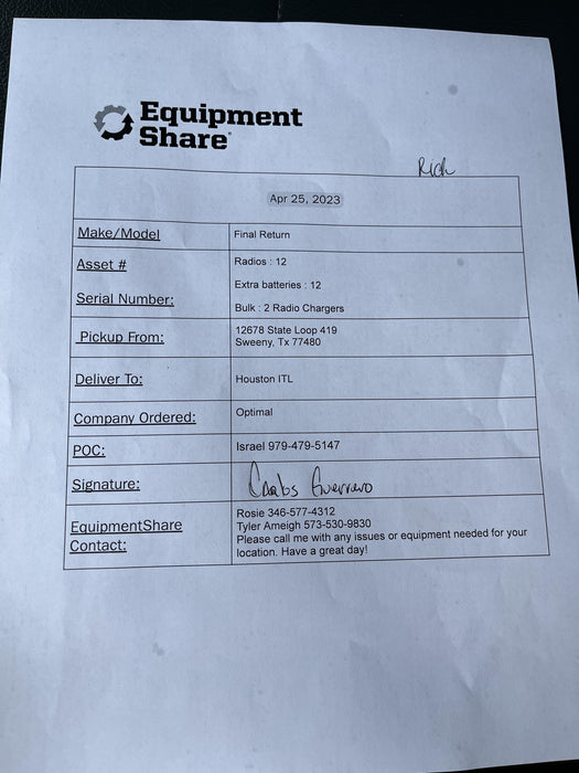 2022 MOTOROLA PMPN4284