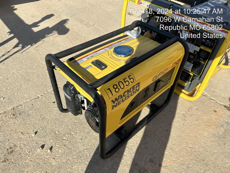 2018 WACKER NEUSON GP2500A