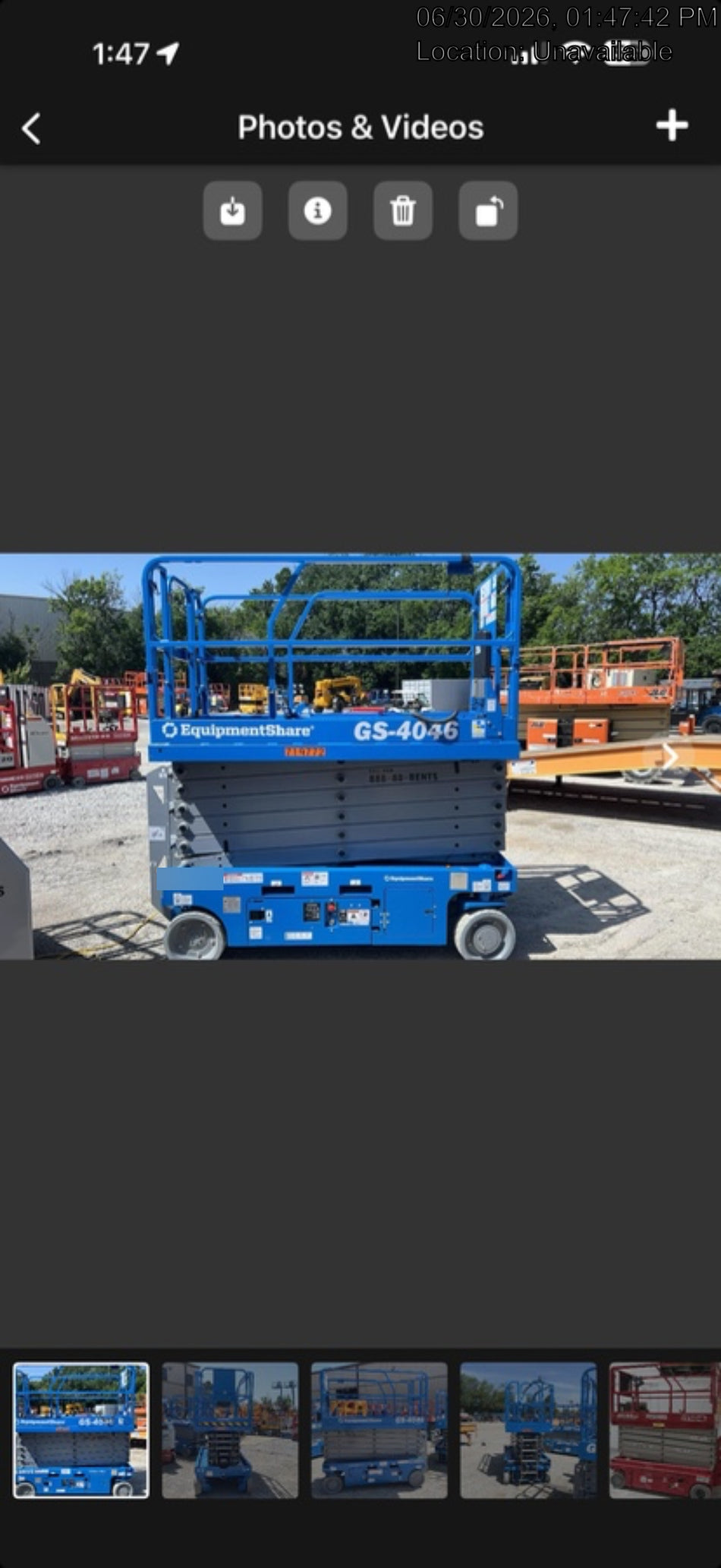 2026 GENIE GS-4046 E Drive