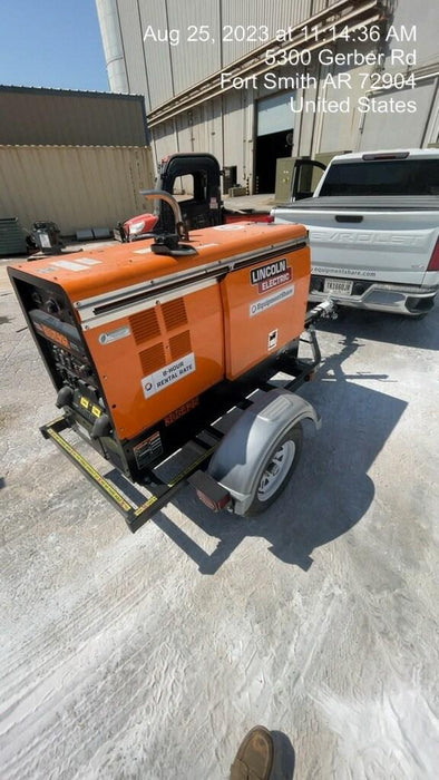 2023 Lincoln Electric LE400 Kubota V1505, Trlr, Cable Rack, Light Kit, ES Decals, T3