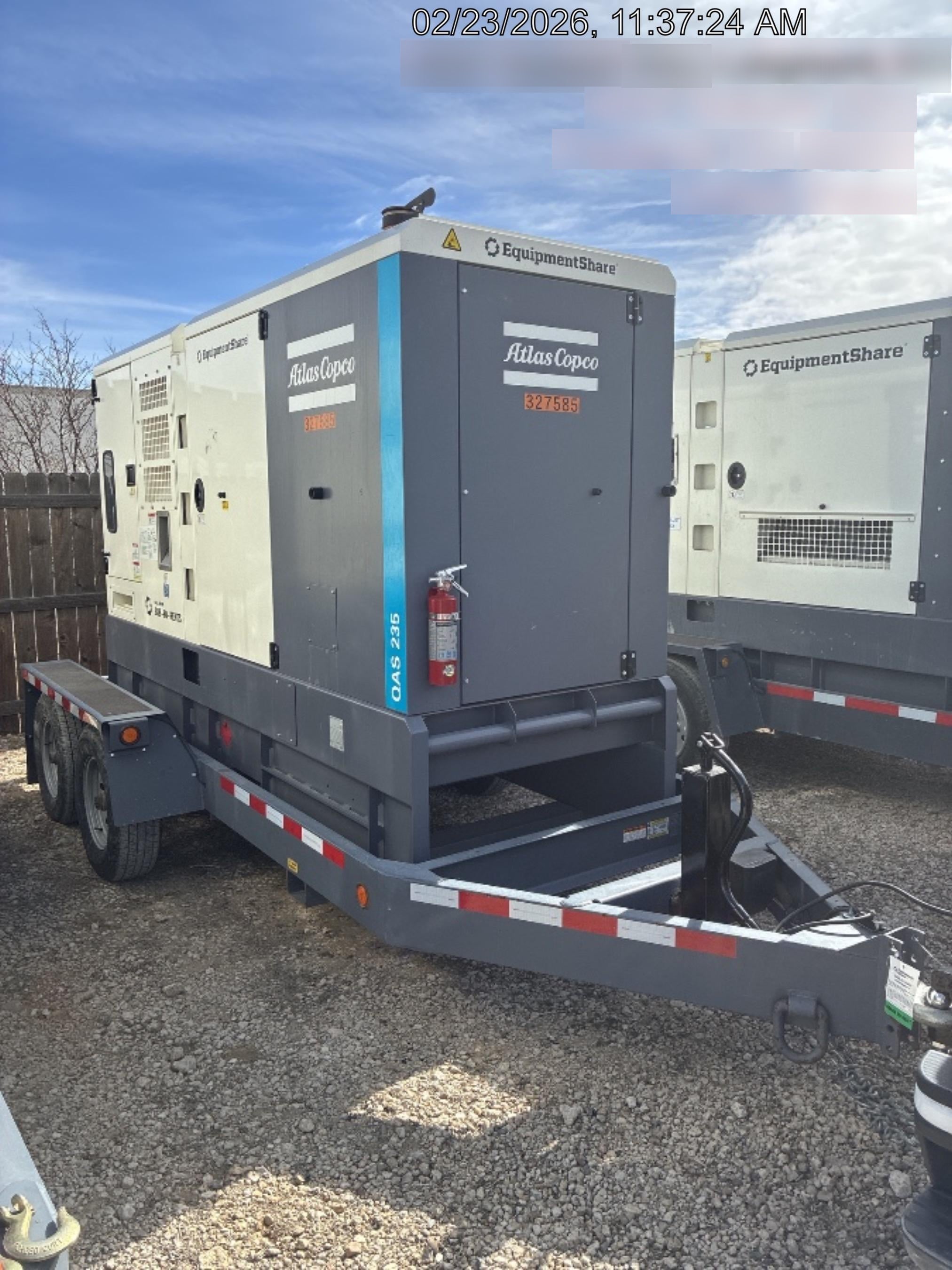 2023 ATLAS COPCO QAS 235
