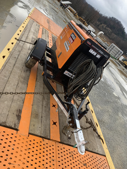 2021 Lincoln Electric Vantage 322 Vantage 322 Ready Pak 3 w/ Decals, ORANGE (includes trailer, cable rack, fender light kit) NO Telematics