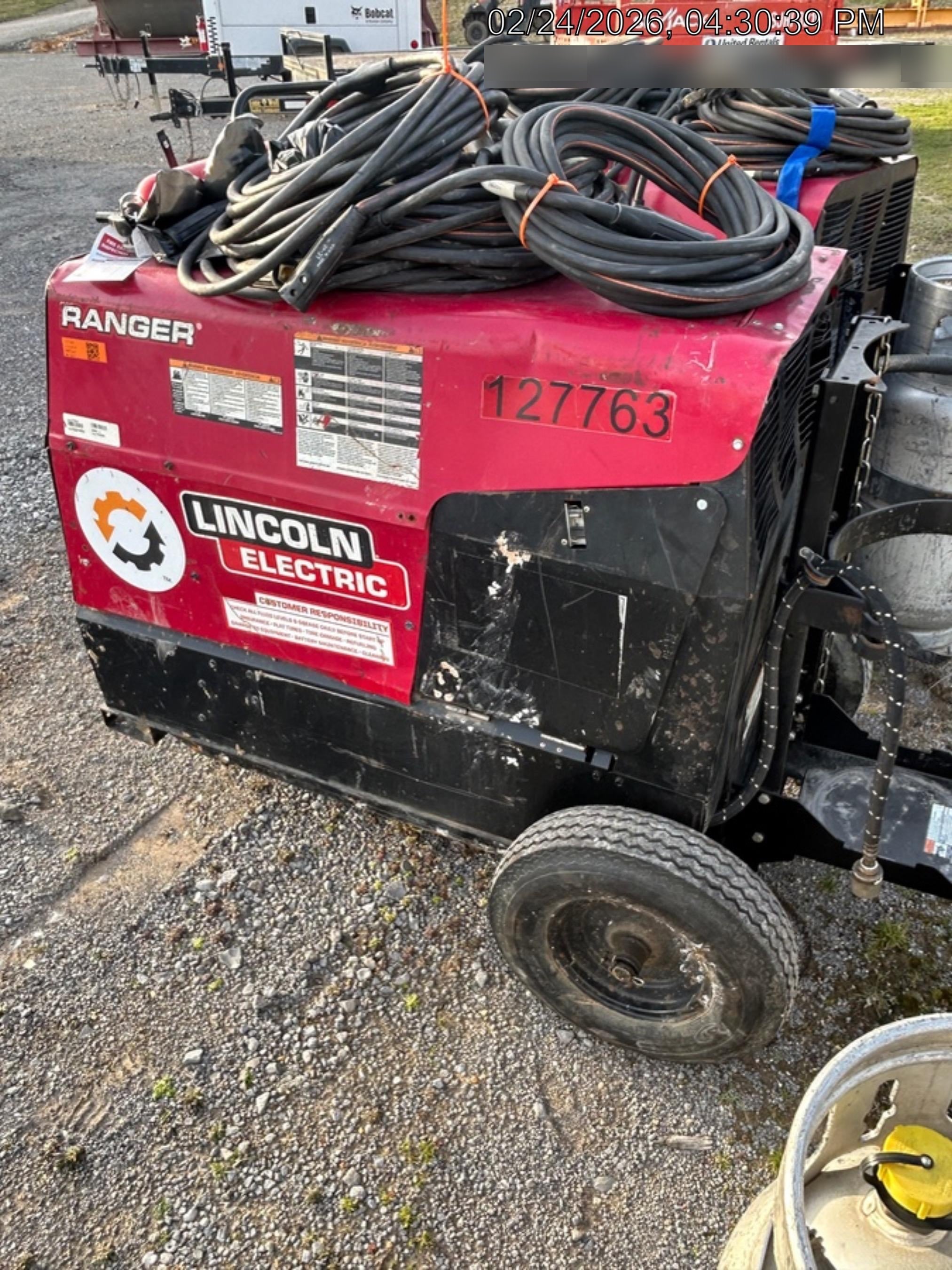 2021 Lincoln Electric Ranger 305 LPG K3430-1, Ranger 305 LPG, Undercarriage, Tank Holder & Strap, 10kw AC Gen, 25hp Kohler LPG Eng
