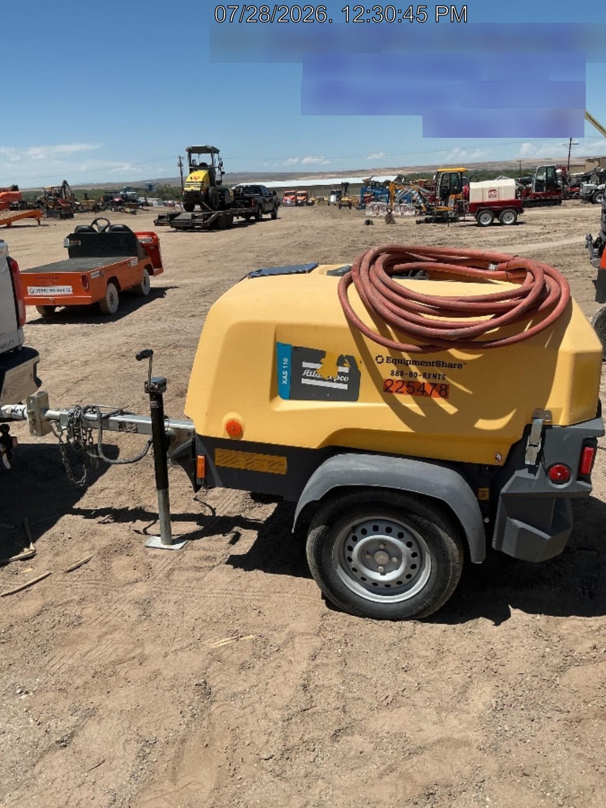 2022 ATLAS COPCO XAS 110