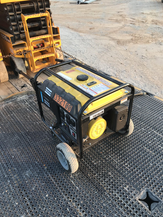 2023 Atlas Copco P6500W 5.5kW, AC390FD Gasoline Engine, Wheel & Handle Kit, (2) 120V Duplex 15A + (1) 120/240V 30A Twist Lock