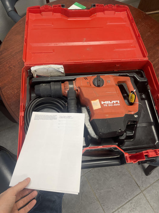 2021 HILTI TE 50-AVR
