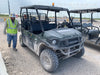Kawasaki Mule PRO-DXT Standard Options, Backup Alarm, Beacon, Plastic Hard Top, Poly Windshield, Horn Kit