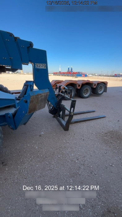 2017 Genie GTH-1056 Solid Tires, 60" carriage, Light Kit, Open ROPS