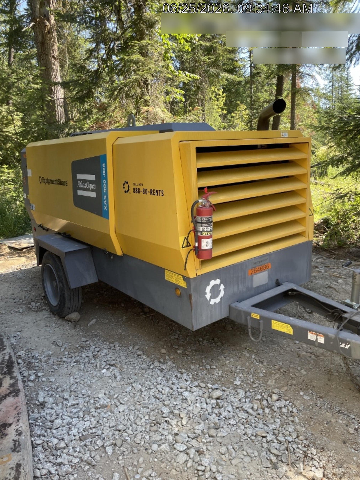 2022 ATLAS COPCO XAS 900