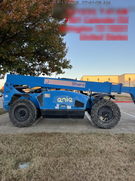 2017 Genie GTH-844 Genie GTH-844, Solid Tires, 60" carriage/forks, Open ROPS, Work Lights