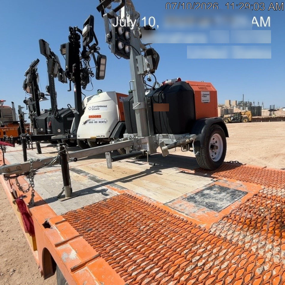 2024 Wanco WLTT-4MM4K Diesel, Deep Sea Controller, Shore Power Plug, Auto Start, (4) 350W LED Floodlights, 4kW Generator, 60 Gal Fuel Tank, 2" Ball, T3
