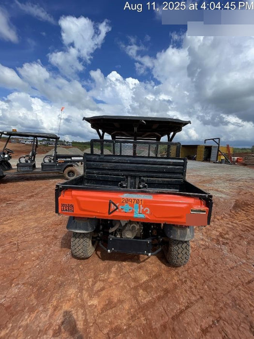 2022 Kubota RTV-X1140W-H Plastic Canopy, Windshield Acrylic Clear, LED Strobe Light, Wire Harness Kit, Back up Alarm