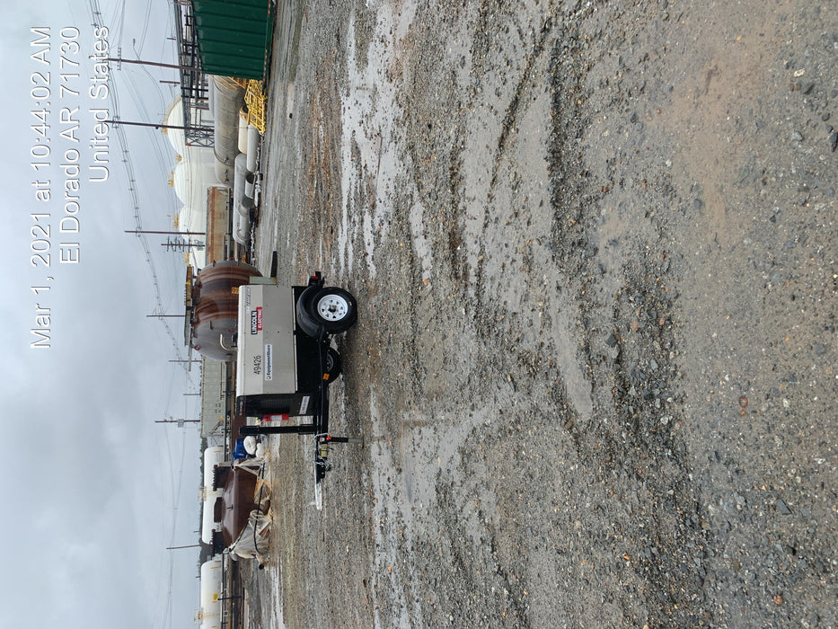 2019 Lincoln Electric Vantage 322 Ready-Pak 3, Two Wheel Trailer, Fender and Light Kit, Cable Rack