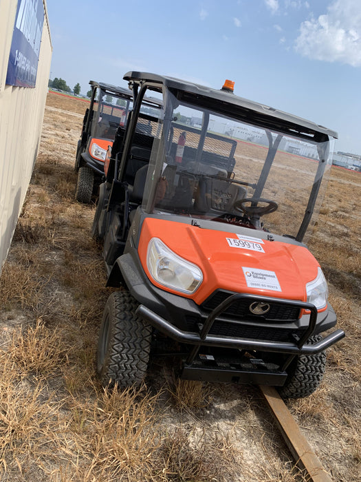 2021 Kubota RTV-X1140W-H Plastic Canopy, Windshield Acrylic Clear, LED Strobe Light, Wire Harness Kit, Back up Alarm