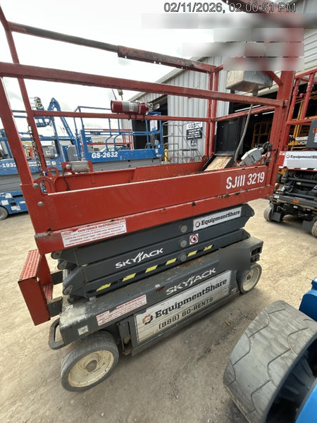 2019 Skyjack SJIII-3219 Standard Options, Trojan Batteries