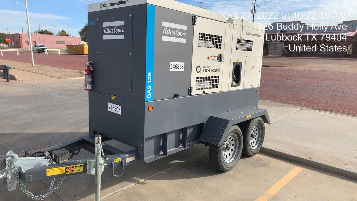 2022 ATLAS COPCO QAS 125