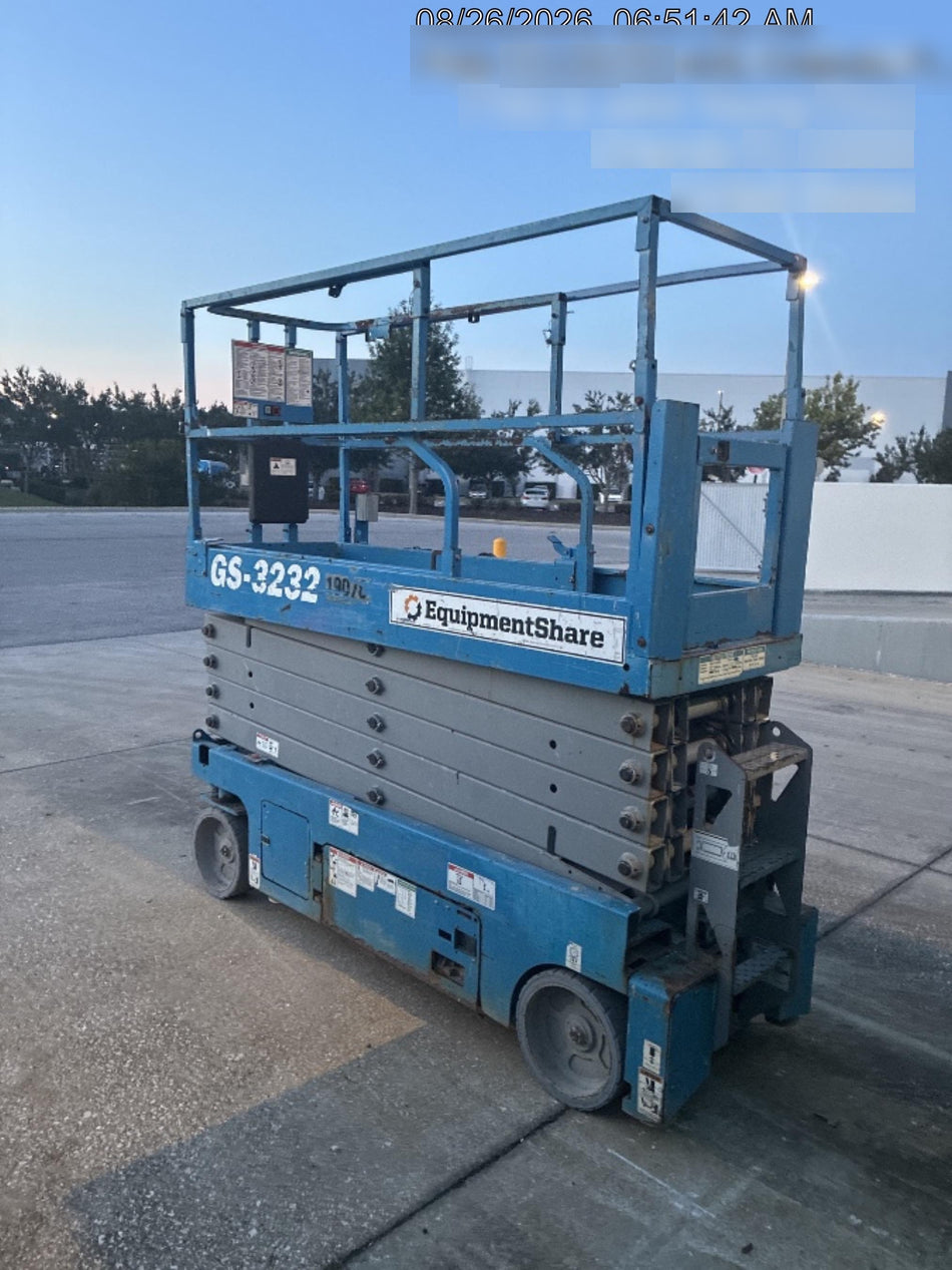 2018 Genie GS-3232 Genie GS-3232 Scissor Lift w/Standard Options