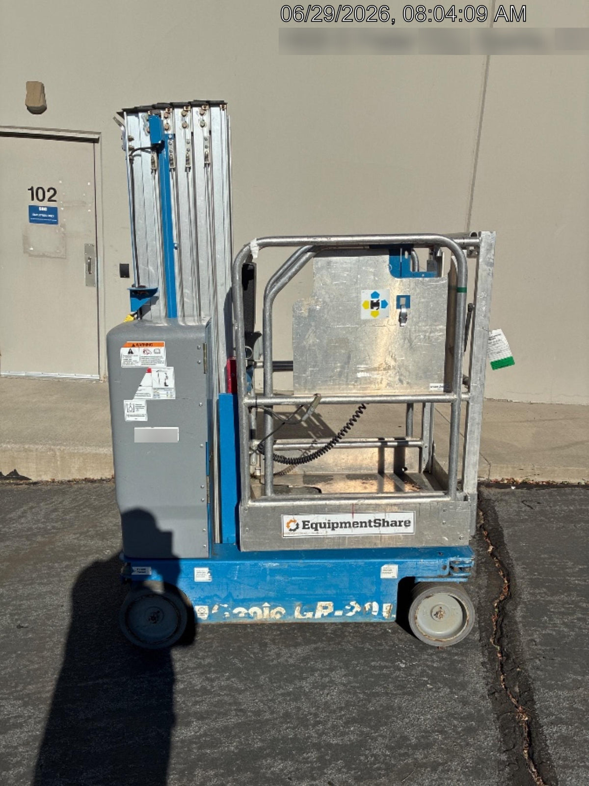 2018 GENIE GR-20
