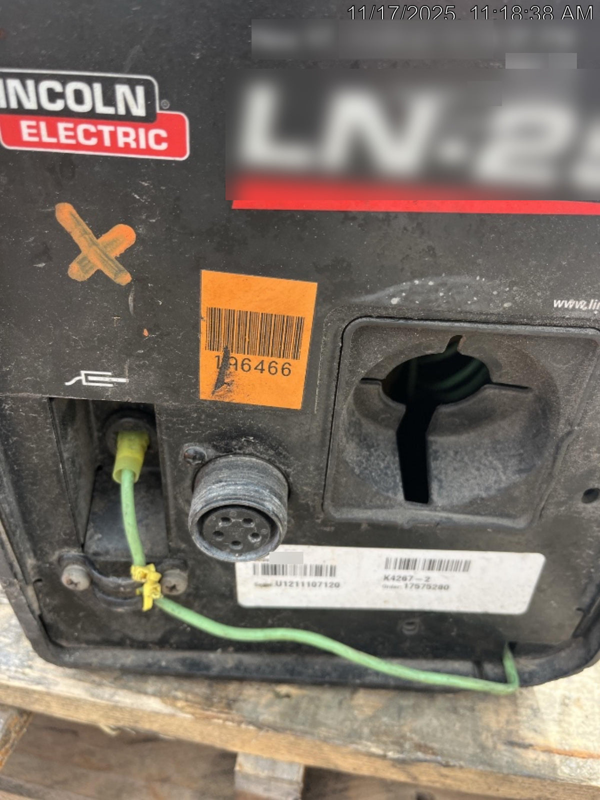 2021 LINCOLN ELECTRIC LN-25X