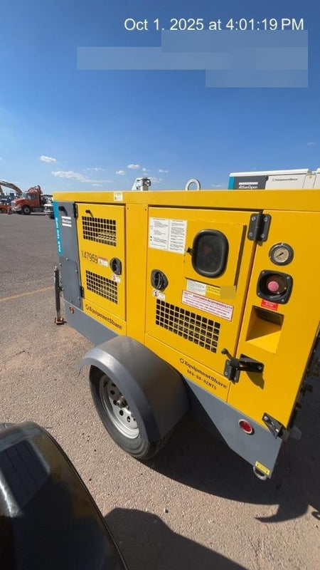 2021 ATLAS COPCO PAS 100 HF CS Enclosed