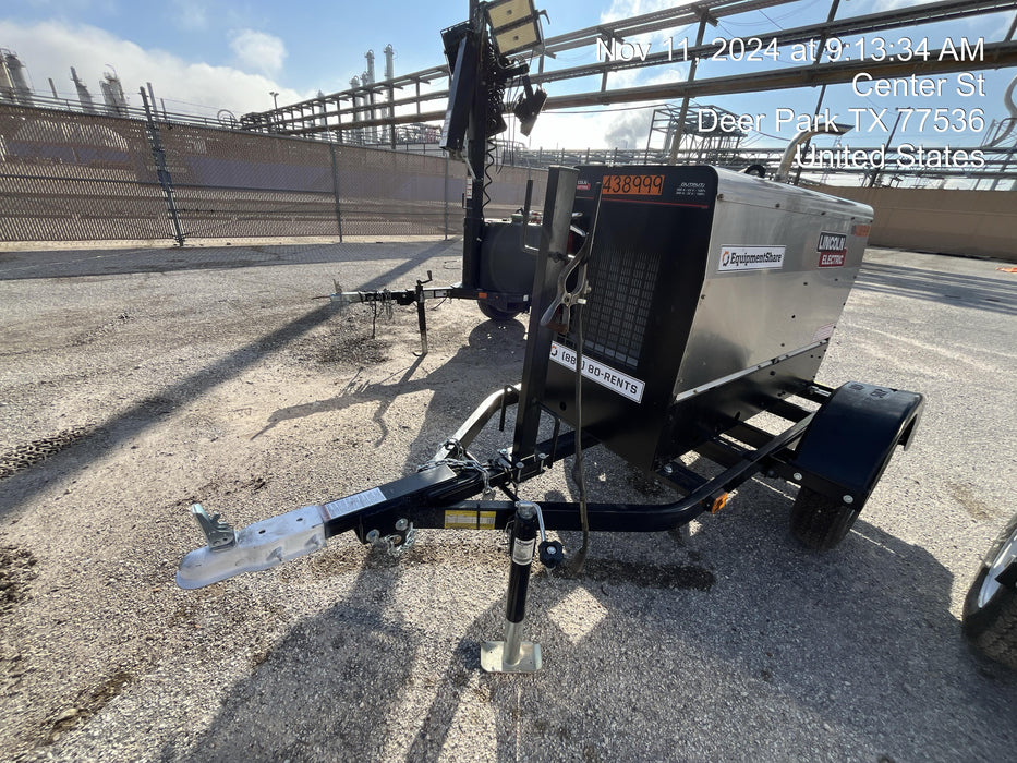 2024 Lincoln Electric LE400 Kubota V1505, Trlr, Cable Rack, Light Kit, ES Decals, T3