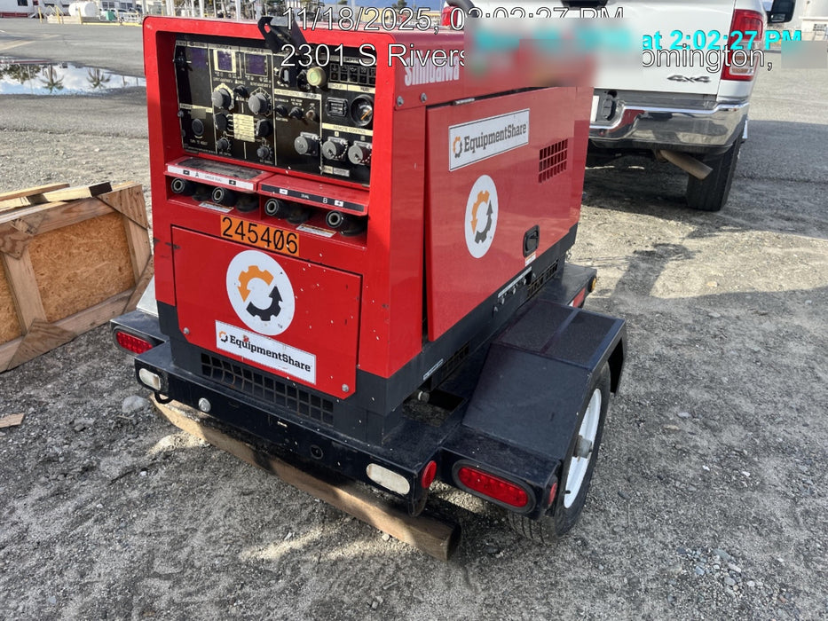 2022 Shindaiwa DGW400MDL Kubota D902 Engine, 23 HP, Dual Op Welder, Wire, Arc, Droop Stick, Tig, and CC Stick Functionality, Simulphase, 3 Phase and 1 Phase Gen Output, Single Axle NB Trlr, Slr Trckl Chrg 12V 12W, Fire Ext