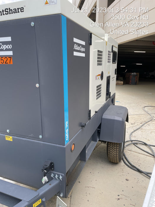 2022 ATLAS COPCO QAS 70